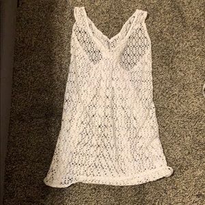 WHITE COVER UP: ONE SIZE FITS ALL